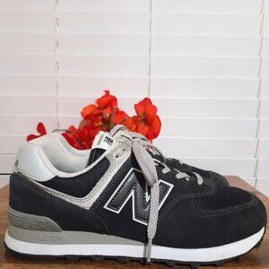 New Balance Classic 974 Women's Athletic Shoes Dark Blue Gray 9.5 EU 41